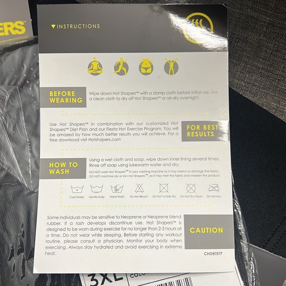 NWT 3Pc Set HOT SHAPERS Cami Hot with Waist Trainer Women’s Slimming Body Shaper - Picture 16 of 16